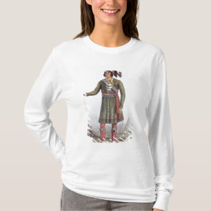 T-shirt Osceola ou "Soleil Levant", un chef de Seminole