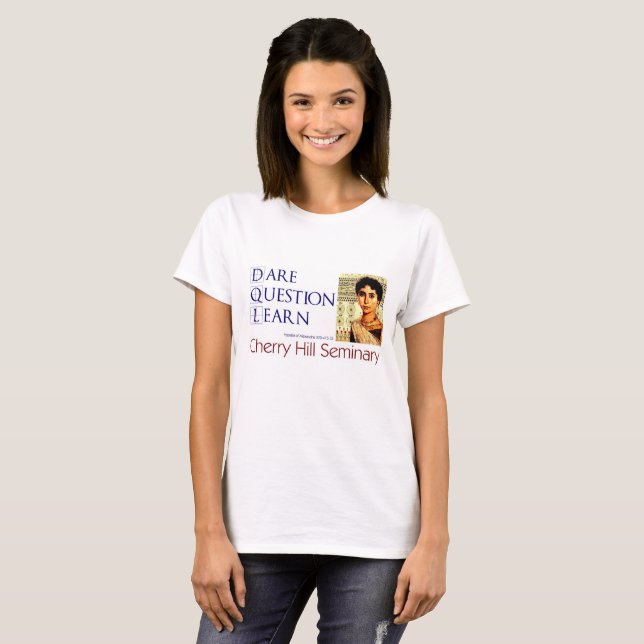 T-shirt Oser Question Apprendre (Devant entier)
