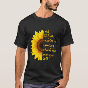 T-shirt Oshun Orishas déesse Oxum Ifa Yoruba religion Gif