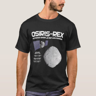 T-shirt Osiris Rex Mission À Bennu Asteroid