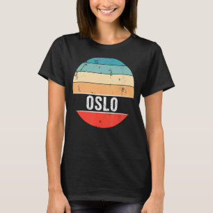 T-shirt Oslo Norvège City Trip