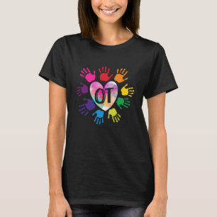 T-shirt OT Coeur main ergothérapie ergothérapeute enseigne
