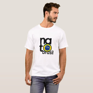 T-shirt OTAN Brasil (NÉ Brésil) Mens White Tee