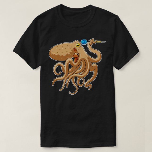 T-shirt Otopus Darts Dart 1 (Design devant)