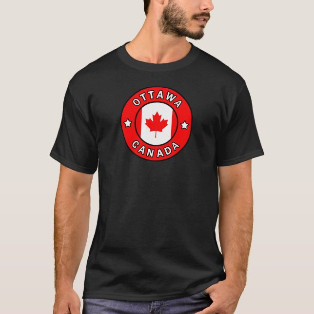 T-shirt Ottawa Canada (Devant)