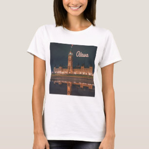 T-shirt Ottawa Canada Ontario colline du Parlement
