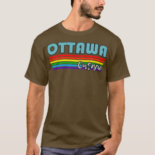 T-shirt Ottawa Ontario Pride Ottawa LGBT Don LGBTQ Suppo
