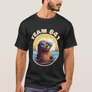 T-shirt Otter 841 Otter My Way California Sea Otte