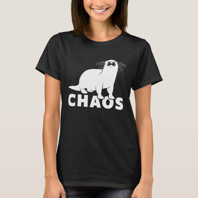 T-shirt Otter Chaos (Devant)