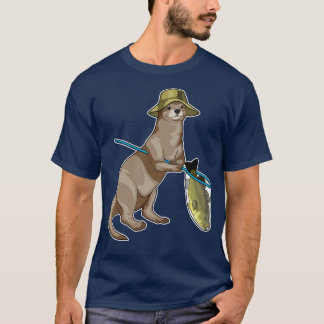 T-shirt Otter Fisher filet de pêche Poisson