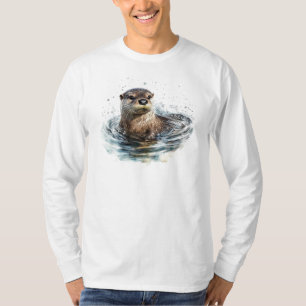 T-shirt Otter Long Manches