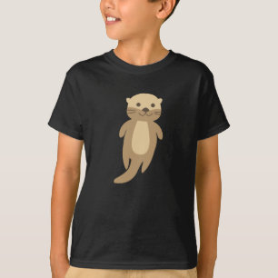 T-shirt Otter mignonne Animaux mignons Animal pour enfants