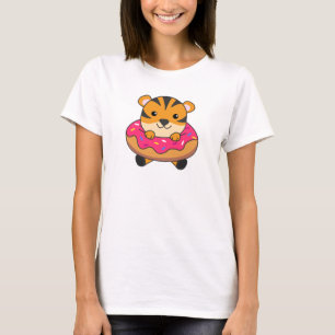 T-shirt Otter Rainbow Sweet Animaux colorés