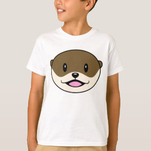 T-shirt Otter souriant mignon