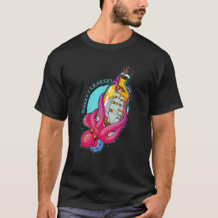 T-shirt Où est Kraken Octopus Tentacles d'animaux de mer O
