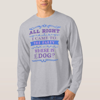 T-shirt Où est le chien ?