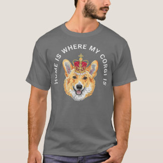 T-shirt où est mon Corgi 