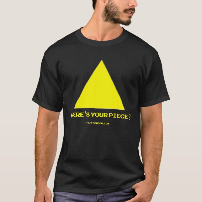 T-shirt Où est votre morceau ? (Devant)
