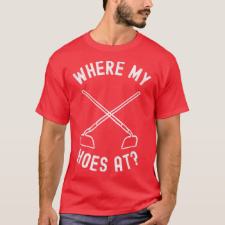 T-shirt Où J'Ai Les Mains Aux Femmes Hommes Vintage Garden