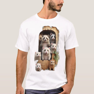 T-shirt Où Les Animaux Disparaissent Plutôt !