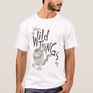 T-shirt Où les choses sauvages sont citées