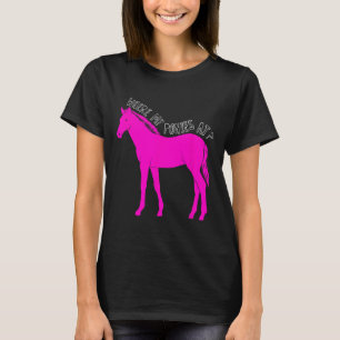 T-shirt Où Mes Ponies À - Drôle Équitation Pour Gir