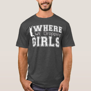 T-shirt Où nous laissons tomber les fillesJeu fille