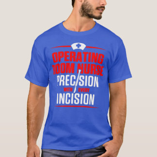 T-shirt OU salle d'opération Incision infirmière Incision