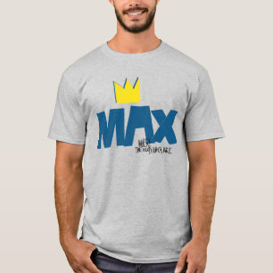 T-shirt Où sont les choses sauvages   Max et Couronne