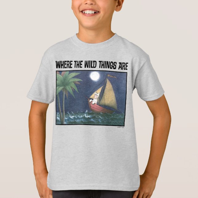 T-shirt Où Sont Les Choses Sauvages | Scène 2 (Devant)