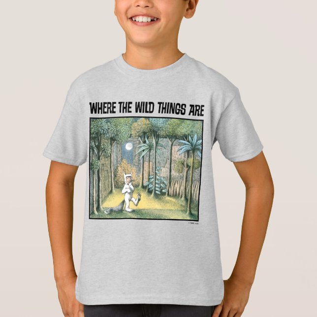 T-shirt Où Sont Les Choses Sauvages | Scène 4 (Devant)