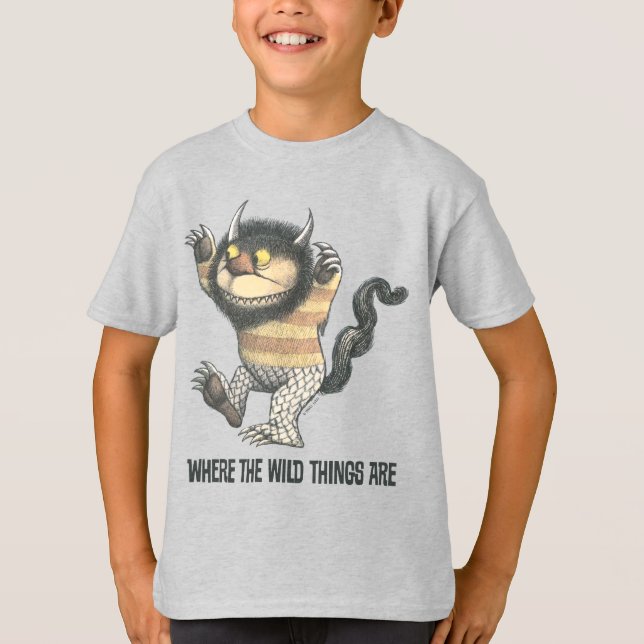 T-shirt Où sont les choses sauvages | Wild Thing (Devant)