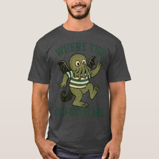 T-SHIRT OÙ SONT LES VIEILLES DIEUX