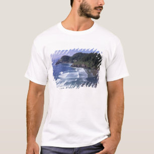 T-shirt OU, sur la côte de l'Oregon, phare de Heceta Head,