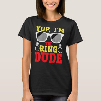 T-shirt Ouais, je suis le type de l'anneau RECTO VERSO Por