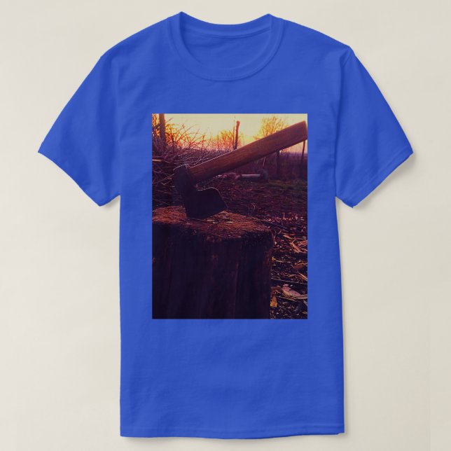 T-shirt Oublié par le temps revendiqué par les éléments (Design devant)