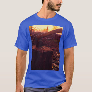 T-shirt Oublié par le temps revendiqué par les éléments