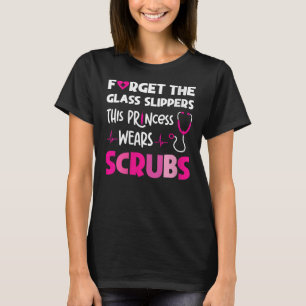 T-shirt Oubliez Les Chaussures En Verre Cette Princesse Po