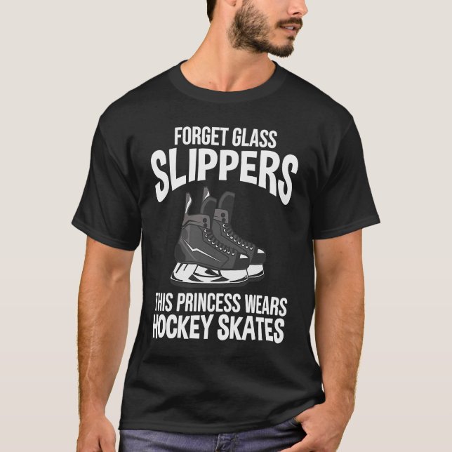 T-shirt Oubliez Les Chaussures En Verre Cette Princesse Po (Devant)