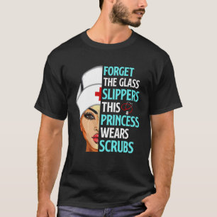 T-shirt Oubliez Les Chaussures En Verre Que Cette Princess