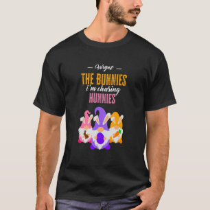 T-shirt Oubliez les lapins que je chasse les lapins Amusan