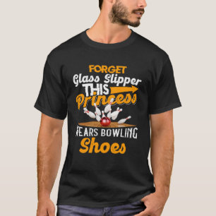 T-shirt Oubliez les pantoufles en verre Cette princesse po