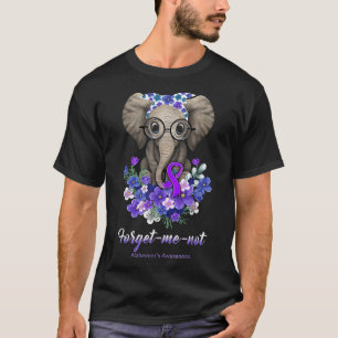 T-shirt Oubliez-moi pas Heimers Sensibilisation Fleur d'él