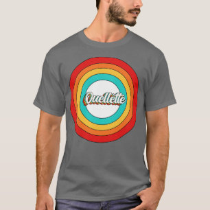 T-shirt Ouellette Nom Chemise Vintage Ouellette Circle