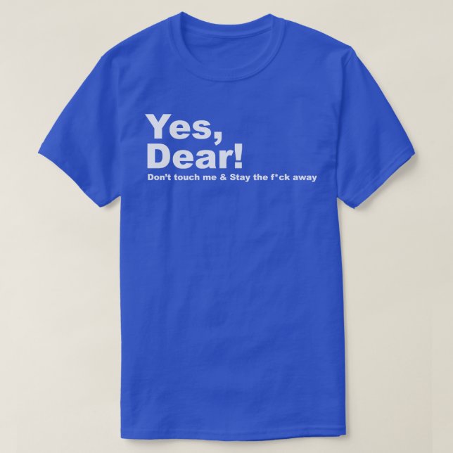 T-shirt Oui Cher (Design devant)