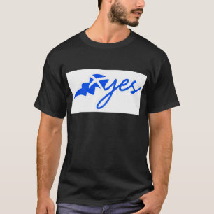 T-shirt Oui - drapeau de l'Ecosse, Na de Bratach h-Alba
