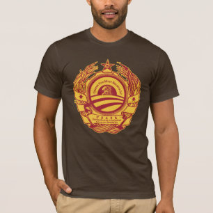 T-shirt Oui il peut ! Camarade Obama Spoof Shirt