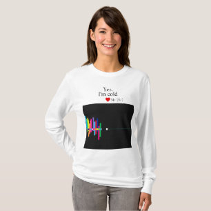 T-shirt Oui, j'ai froid