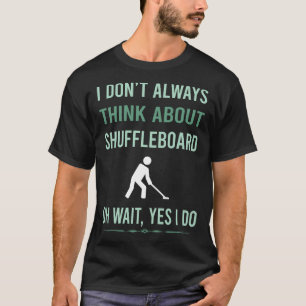 T-shirt Oui je fais du Shuffleboard