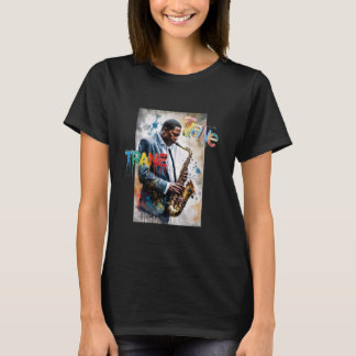 T-shirt Oui, je parle Coltrane - Jazz Music Lover